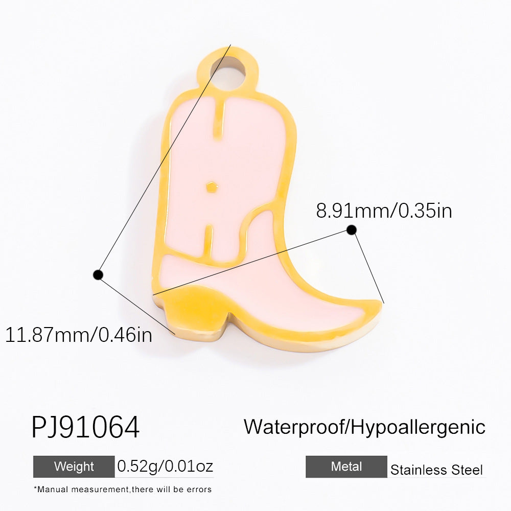 Classy Stylish Stainless Steel Gold-plated Design Jewelry Accessories