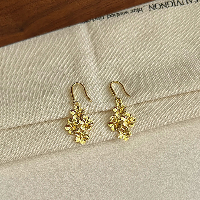 Women's Chinese Style Light Luxury High-grade Niche Earrings