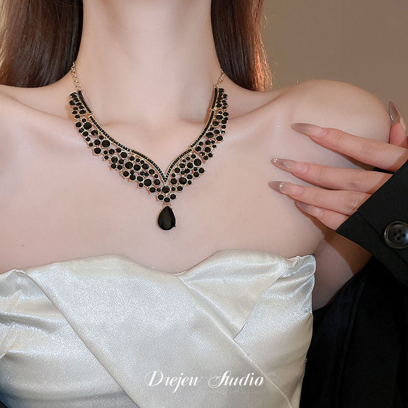 Drop Oval Light Luxury High-grade Temperament Necklaces