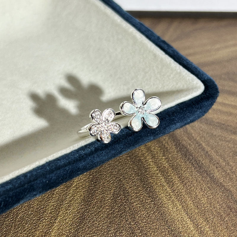 Light Luxury Open Female Fashion Sweet Cool Korean Version Index Ring