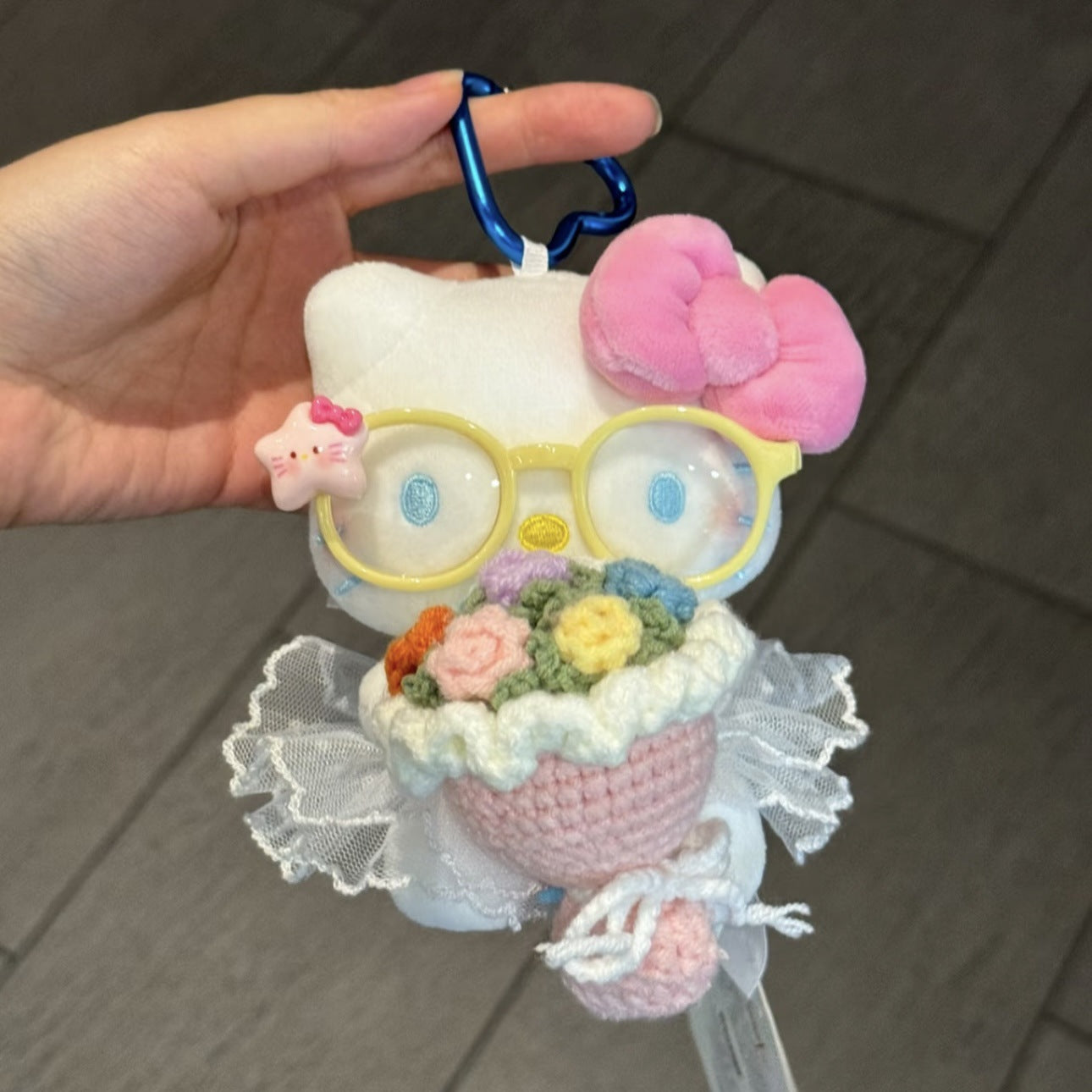 Package Cartoon Lovely Key Buckle Plush Pendants