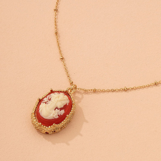 Women's Graceful Fashionable Exaggerated Large Fashion Sweater Necklace