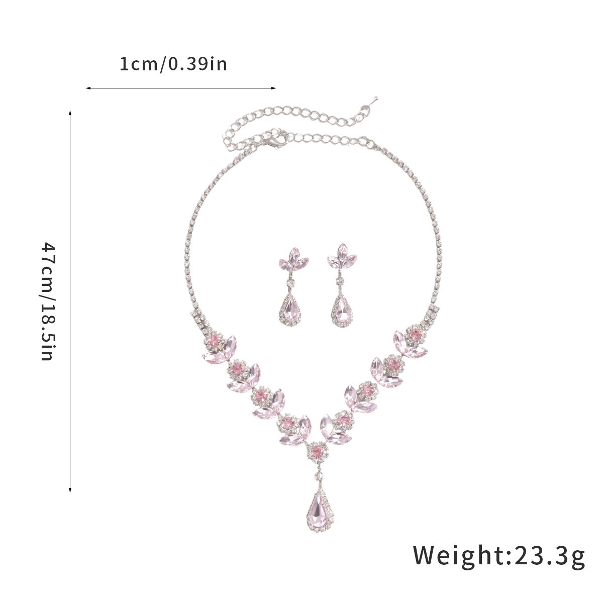 Women's Exquisite Clavicle Chain Light Luxury High-grade Earrings