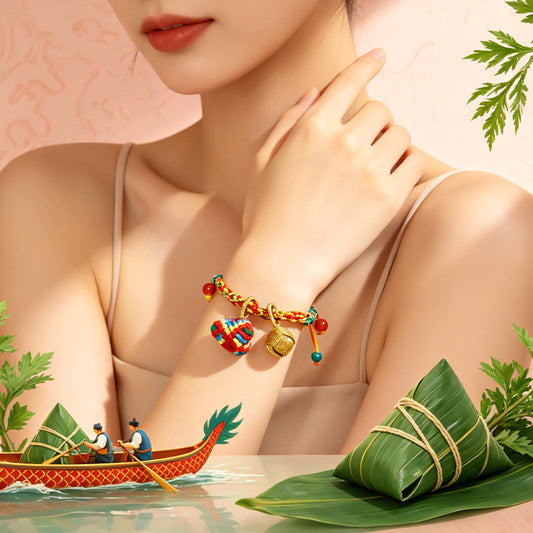 Children's Dragon Boat Festival Colorful Rope Hand-woven Bracelets