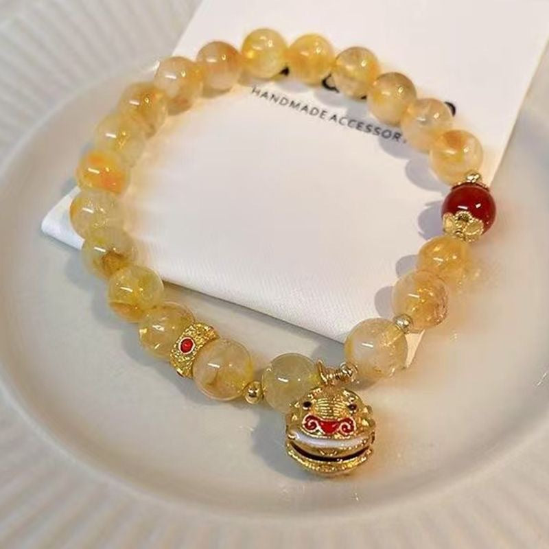 Bringing Good Luck Wealth White For Bracelet