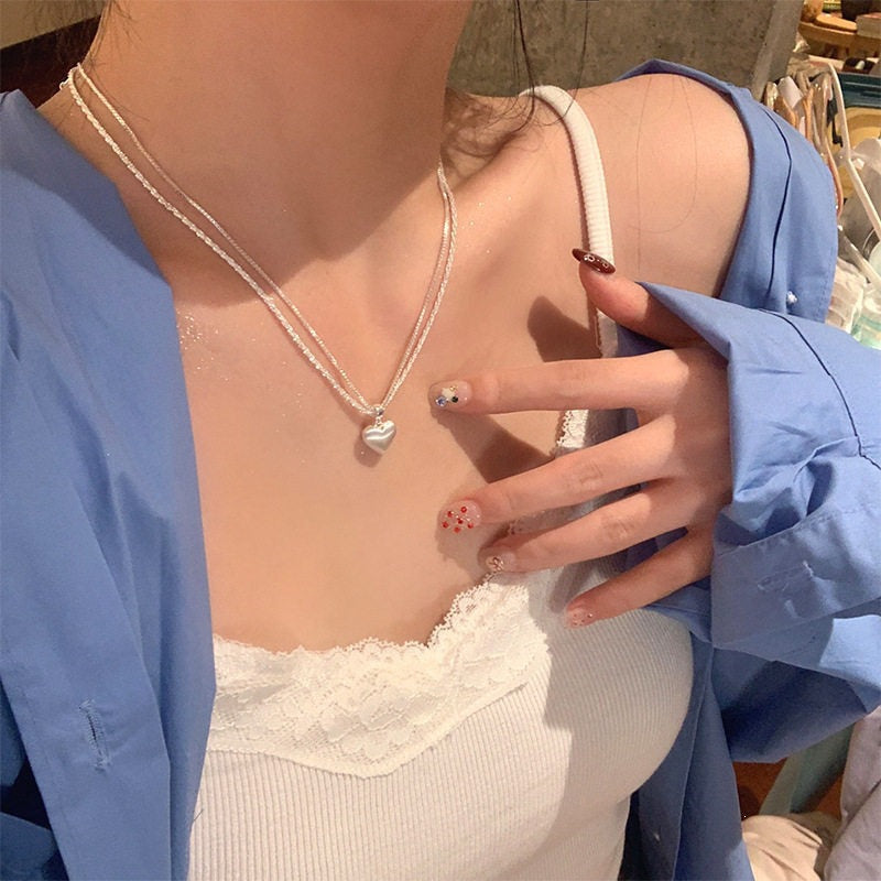 Women's Wind Clavicle Chain Design Love High-grade Necklace