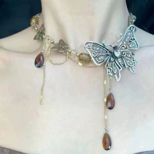 Men's Punk Street High-grade Clavicle Chain Asian Culture Necklaces