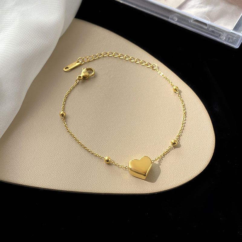 Women's Steel High-grade Gold Does Not Fade Anklets