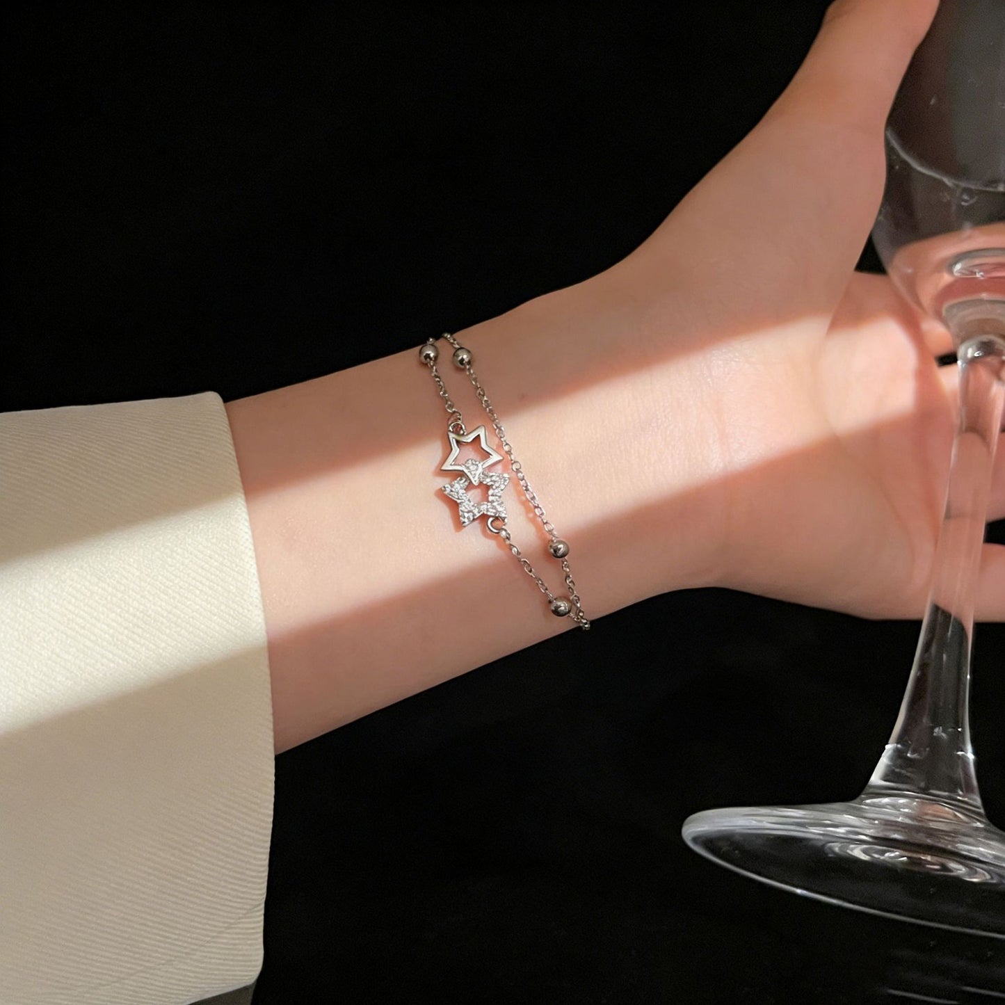 Design Mori Sweet Starry Sky Lucky Beads Bracelets