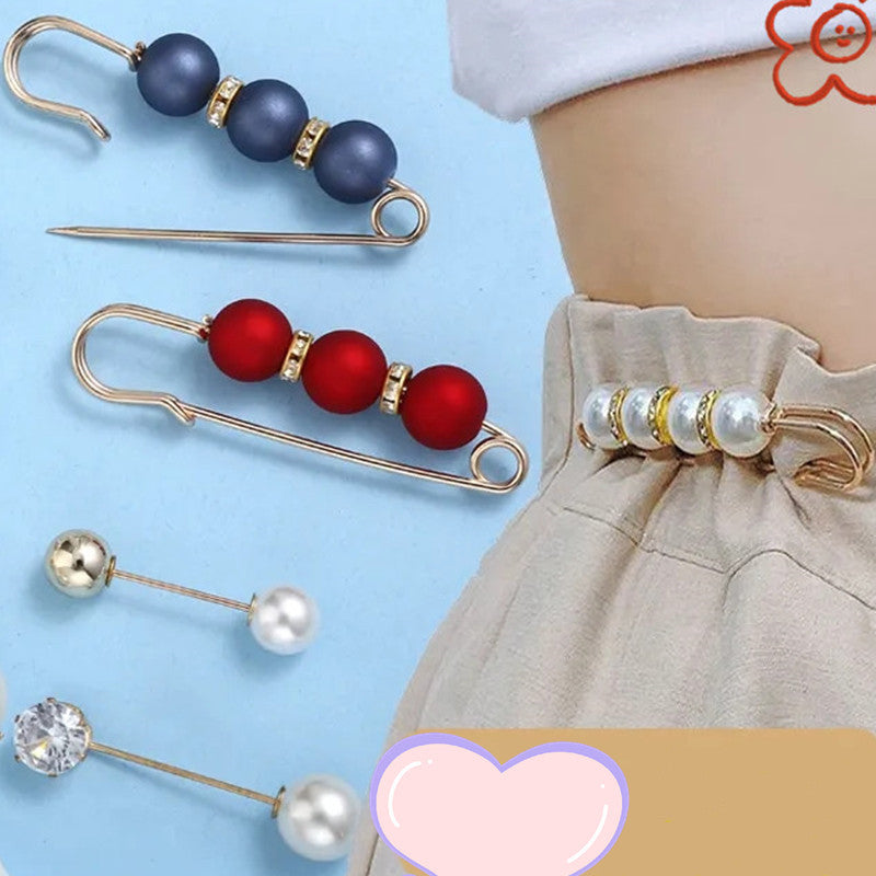 Fixed Clothes Clip Slimming Artifact Brooch Brooches