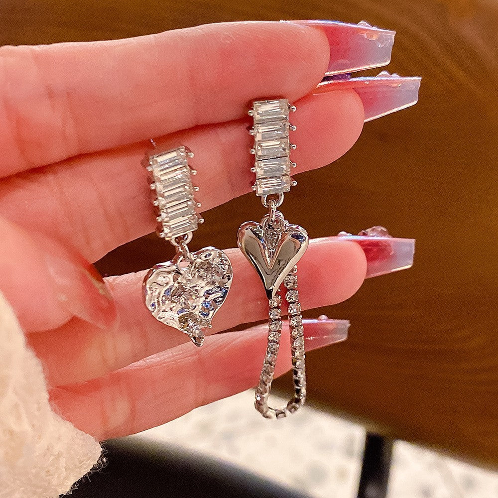 Luxury Fashion Versatile Elegant High-grade Sweet Cool Personality Earrings