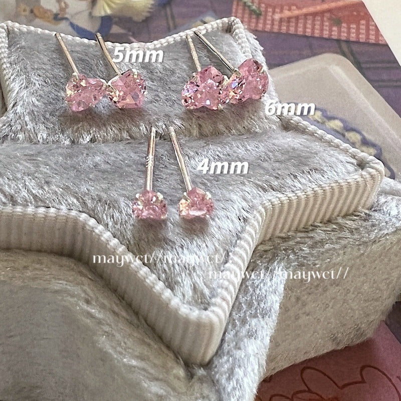 Female Sleeping Without Picking Ear Exquisite Stud Earrings
