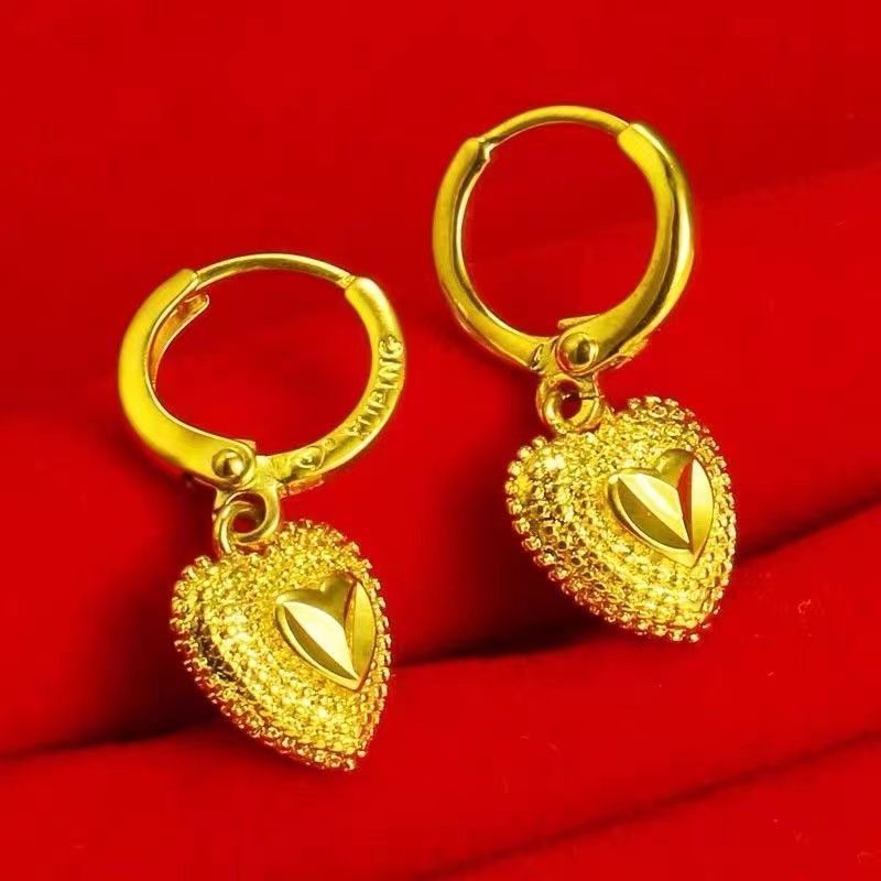 Women's Versatile Creative Gold Lucky Gift Earrings