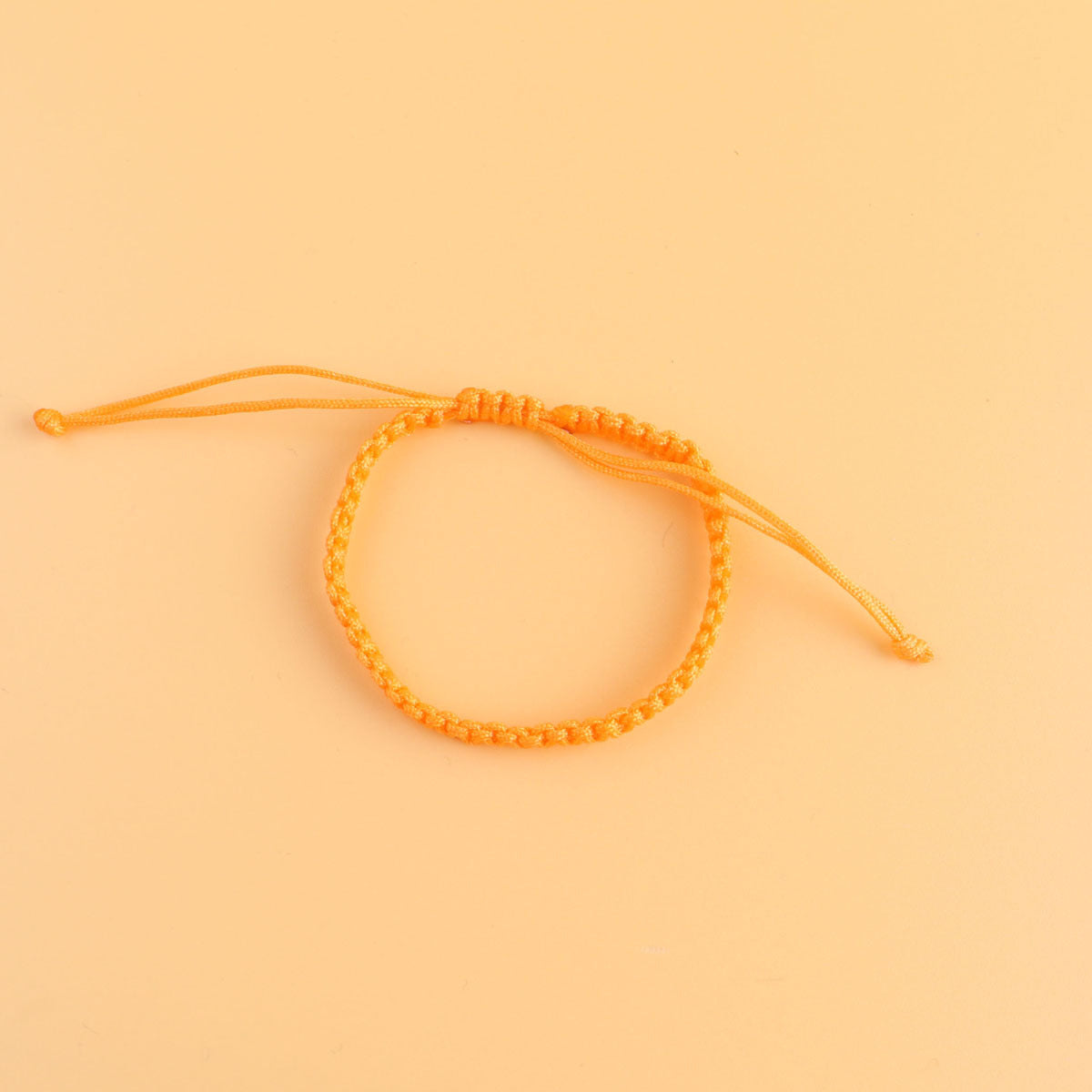 Fashion Flat Knot Hand Weaving Colored Bracelets