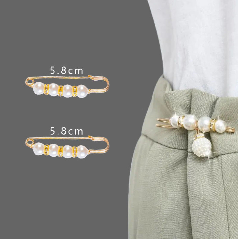 Fixed Clothes Clip Slimming Artifact Brooch Brooches