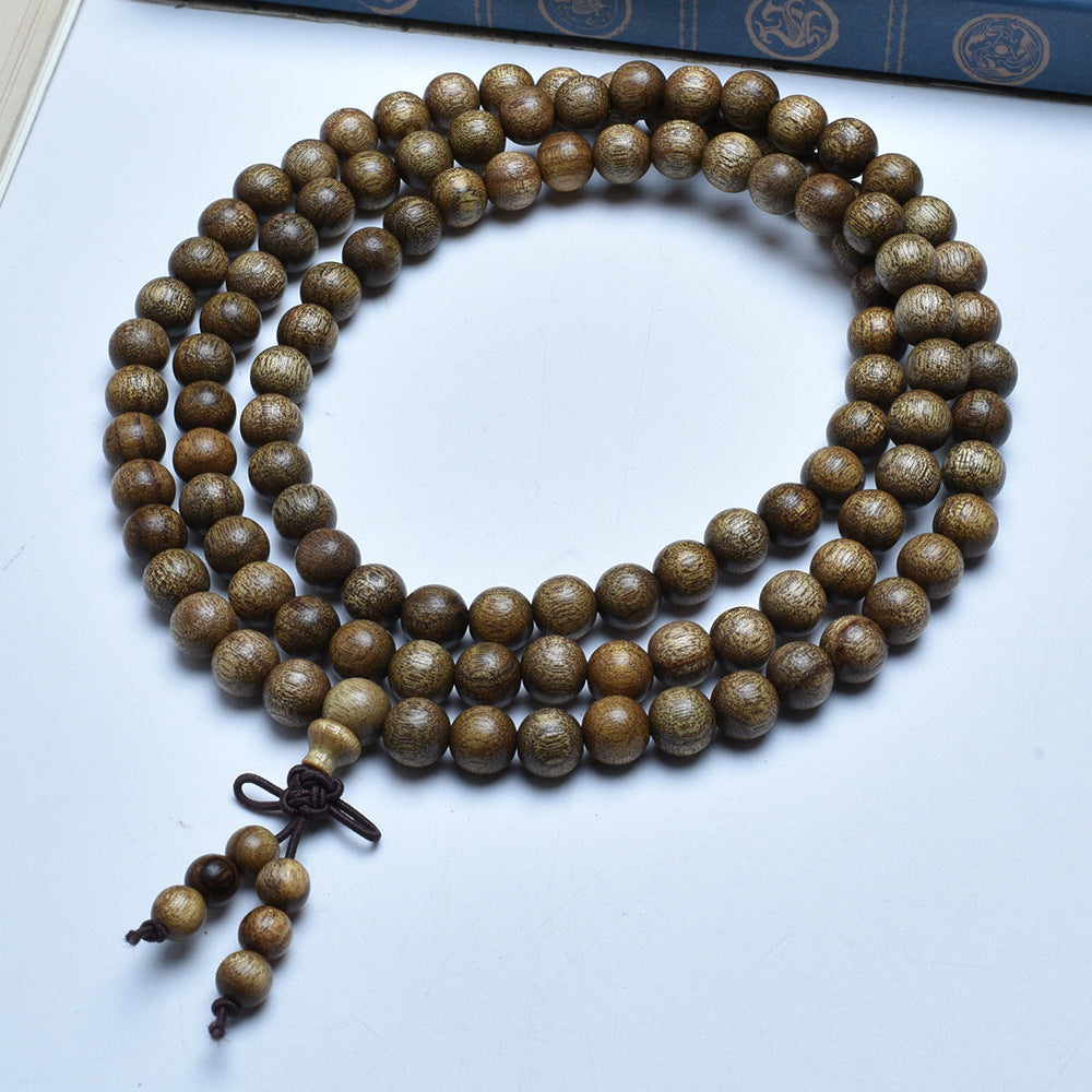 Women's & Men's Authentic Pterocarpus Wood Buddha Beads Batch Bracelet