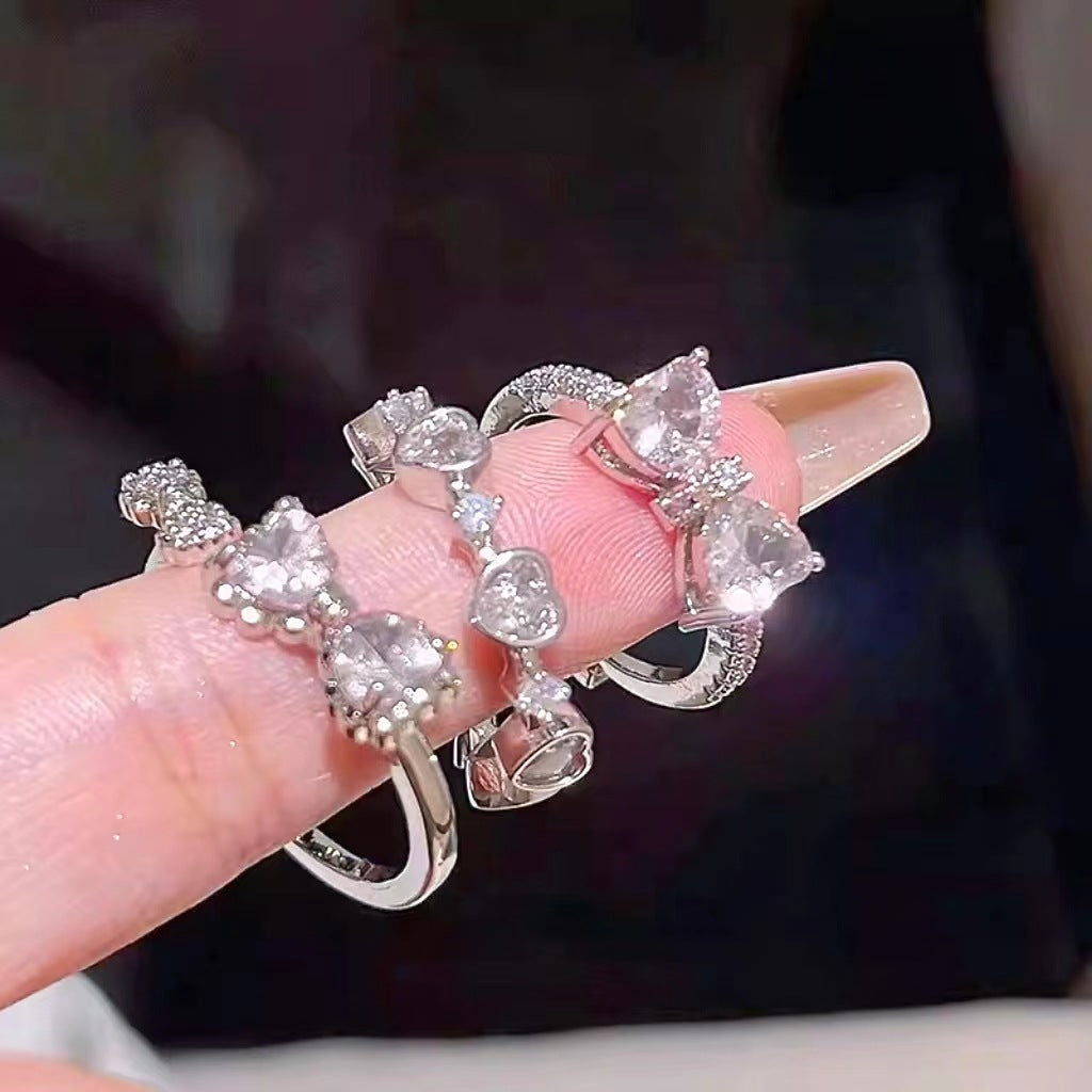 Butterfly Female Sweet Fashion Opening Adjustable Rings