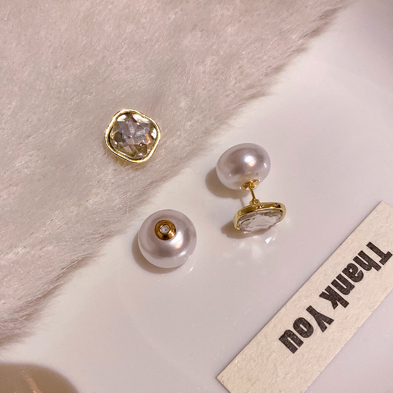 Women's For Light Luxury Minority Advanced Feeling Crystal Earrings