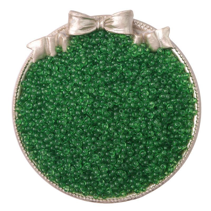 High Quality Transparent Paint Glass Beads Beaded Jewelry Accessories