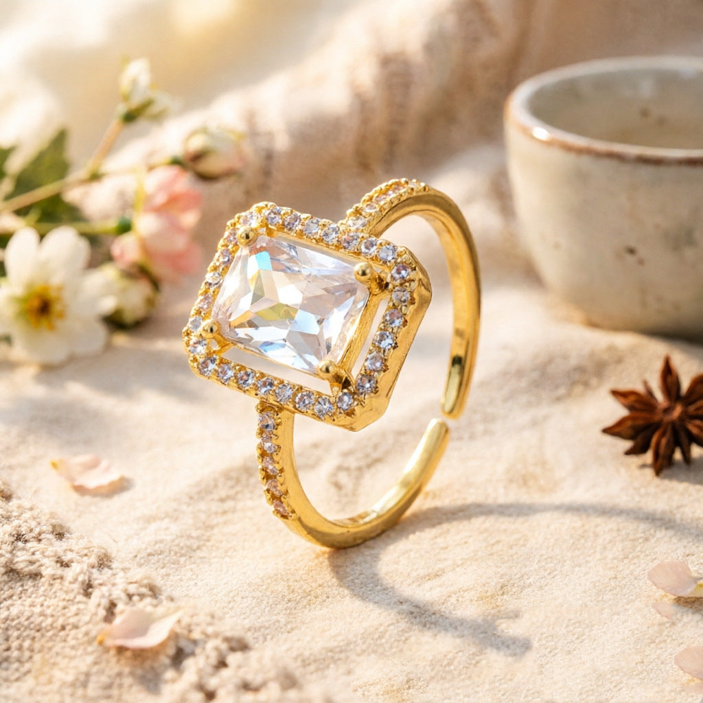 Korean Live Adjustable Mouth Creative For Ring