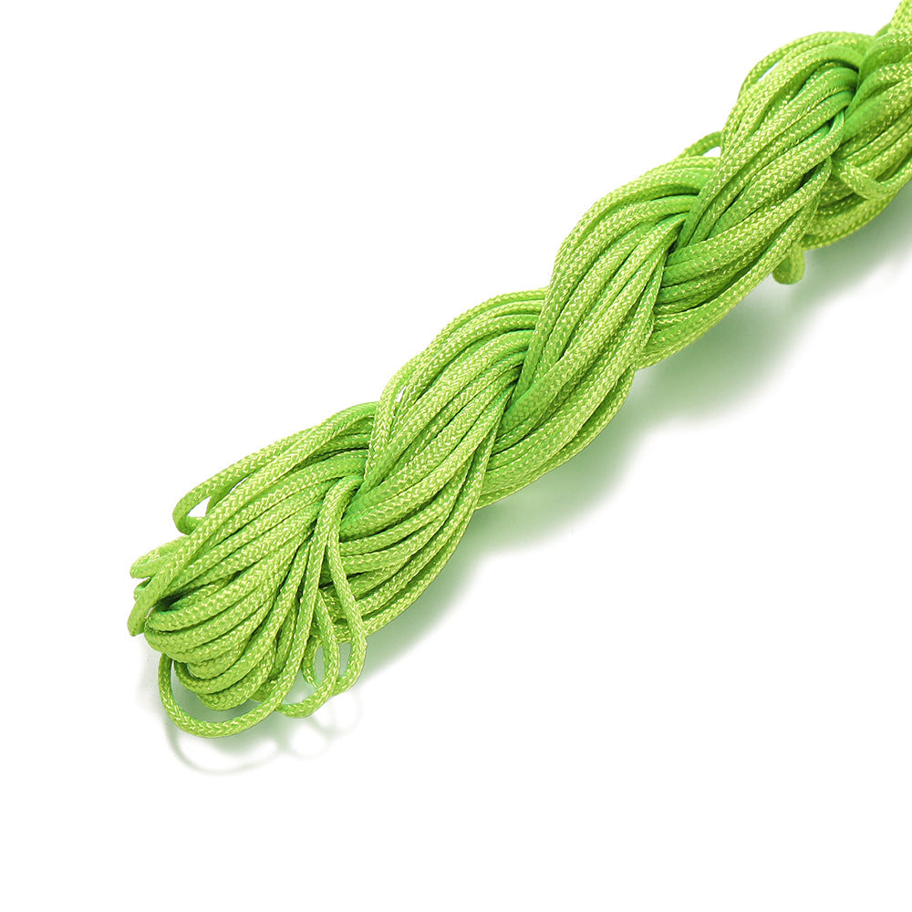 Handmade Braided Jade Strand Red Rope Thread Chinese Knot Hanging Ornaments