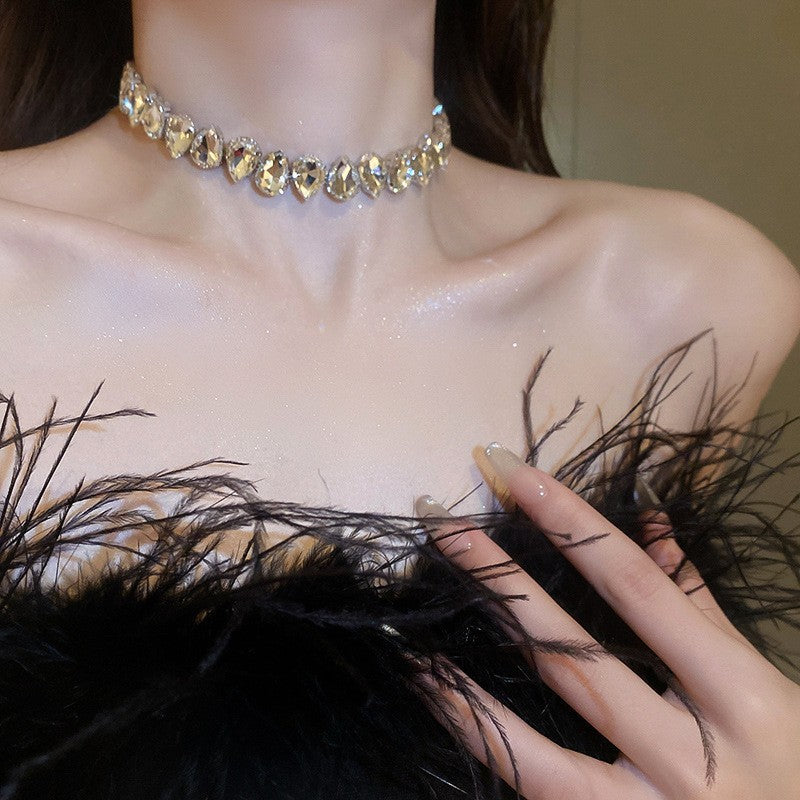 Tassel Twin Fashion Sexy High Sense Light Luxury Minority Necklace