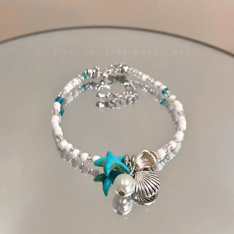 Blue Shell Starfish Female Spring Island Bracelet