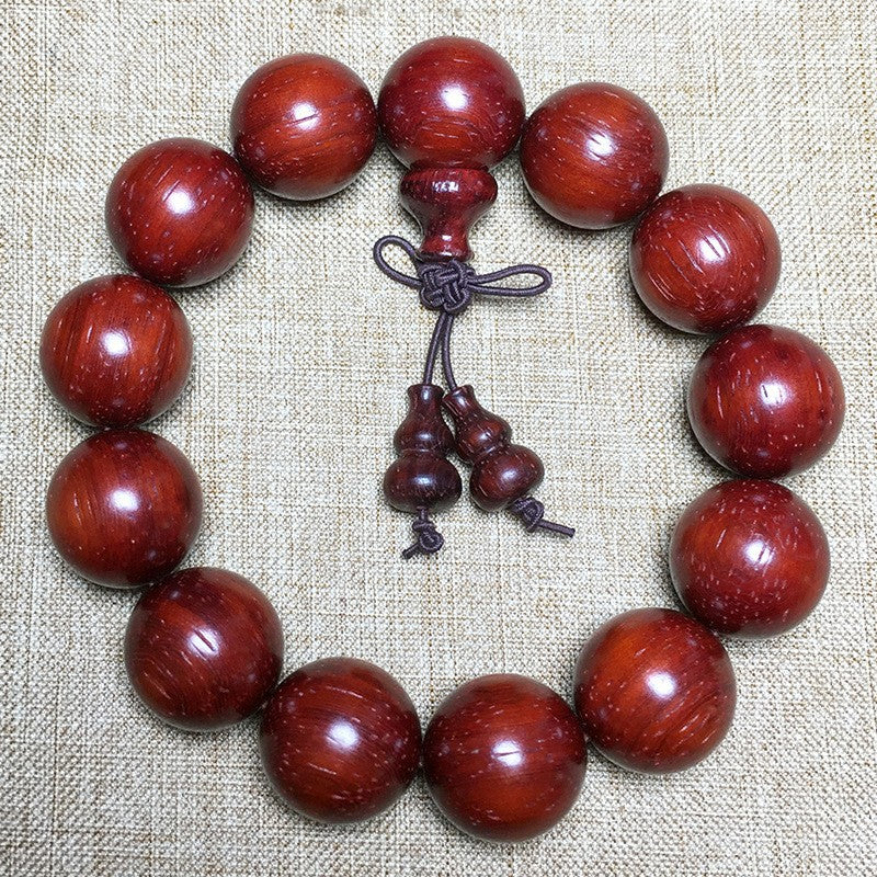 Cat Eye Rosewood Buddha Beads Car Madagascar Iron Bean Bracelets