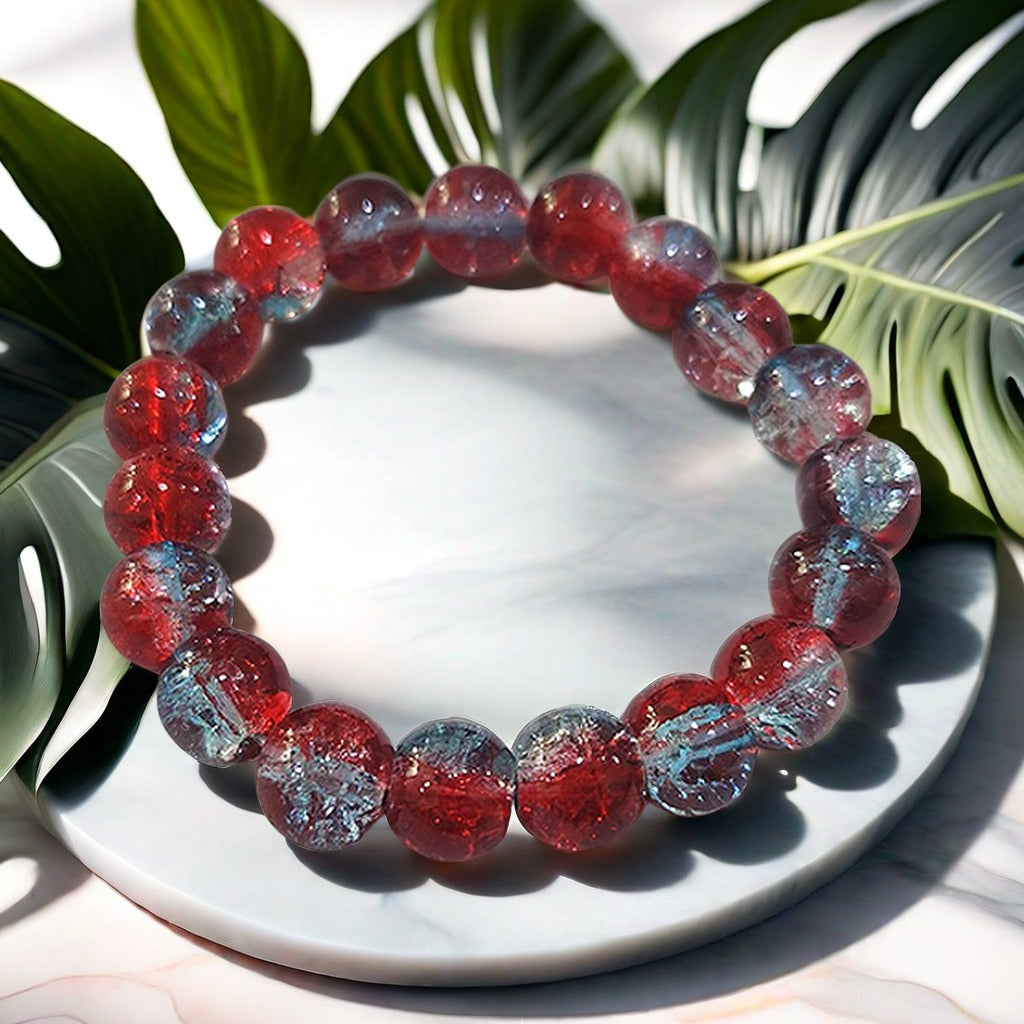 Flower Glazed Female Girlfriends Temperament Wild Bracelets