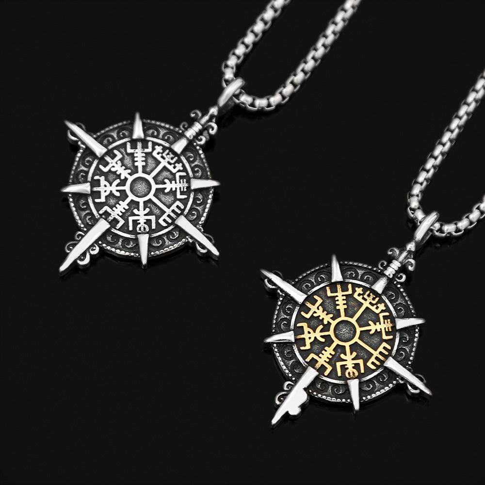 Boys Trendy Niche High-grade Titanium Male Female Personality Retro Easy Necklaces