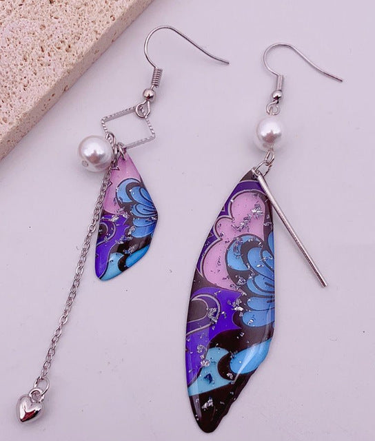 Butterfly Fresh Stylish Simulation Cicada Wing Long Earrings