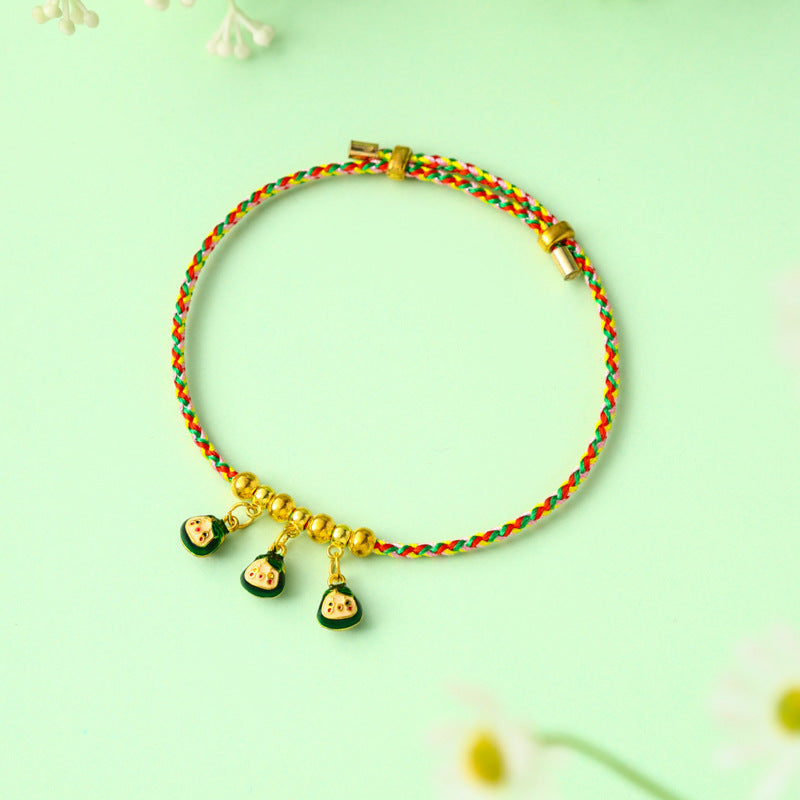 Children's Hundred Dragon Boat Festival Colorful Braided Rope Batches Of Goods Bracelets