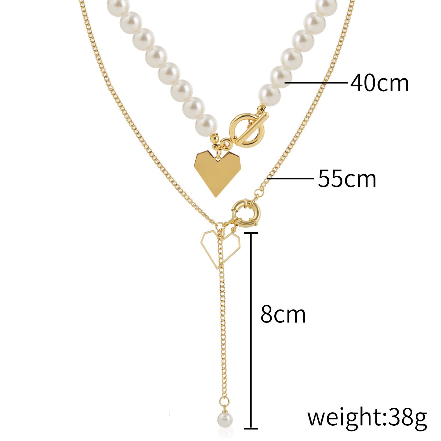 Irregular Pearl Shaped Retro Baroque Ornament Necklaces