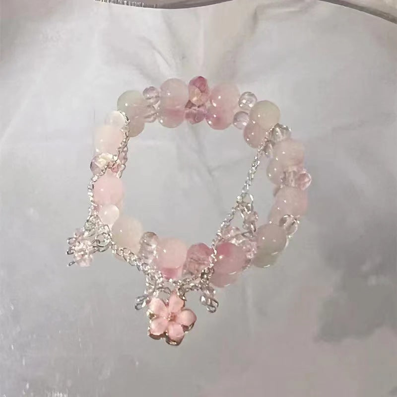 Women's Style Blue Wave National Fashion Fairy Butterfly Simple Bracelet