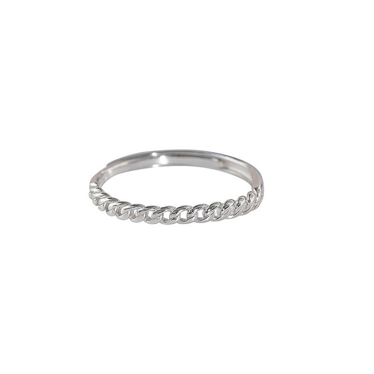 Women's Chain Simple Design Advanced Cold Style Adjustable Personalized Index Bracelets