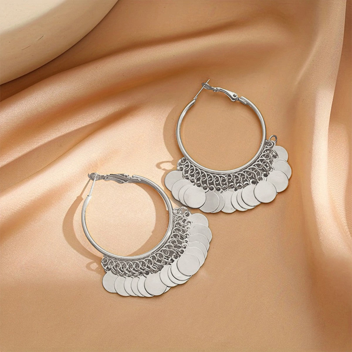 Women's Fashion Personality Five-pointed Star Style Exaggerated Series Earrings
