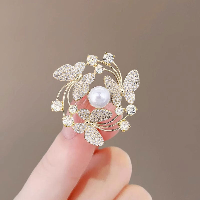 Fashionable Corsage Brooch Female Butterfly High-grade Brooches