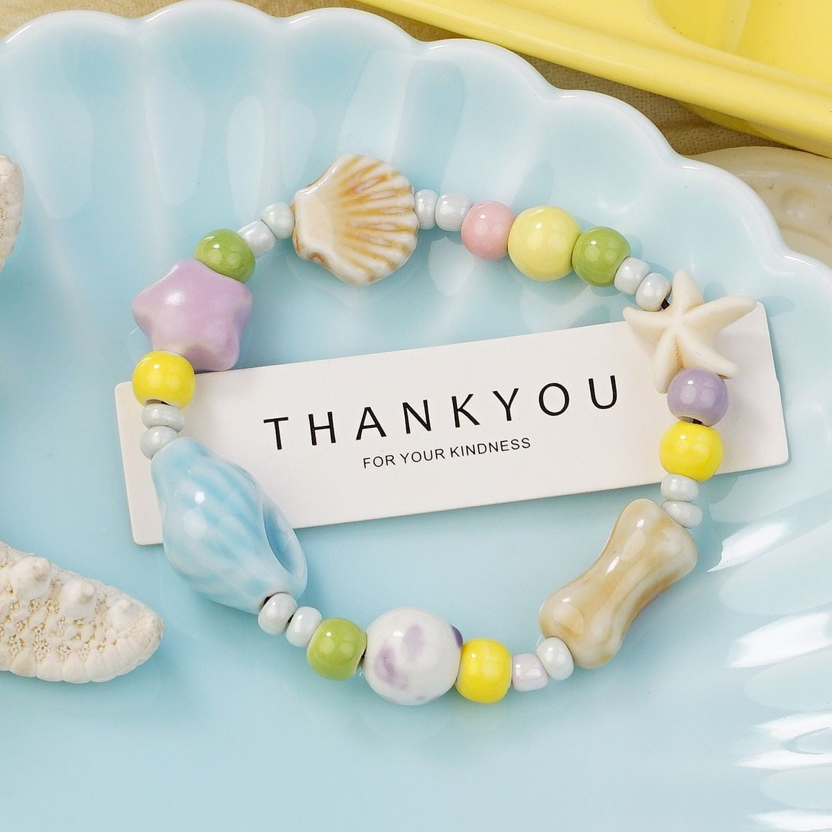 Ceramic Design High-grade Female Sweet Travel Simple Fresh Bracelet