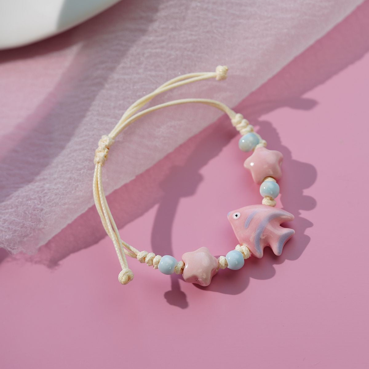 Ceramic Design High-grade Female Sweet Travel Simple Fresh Bracelet