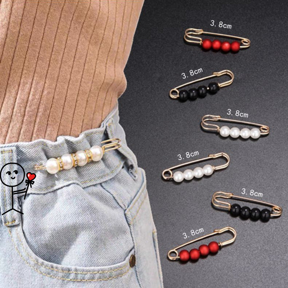 Fixed Clothes Clip Slimming Artifact Brooch Brooches