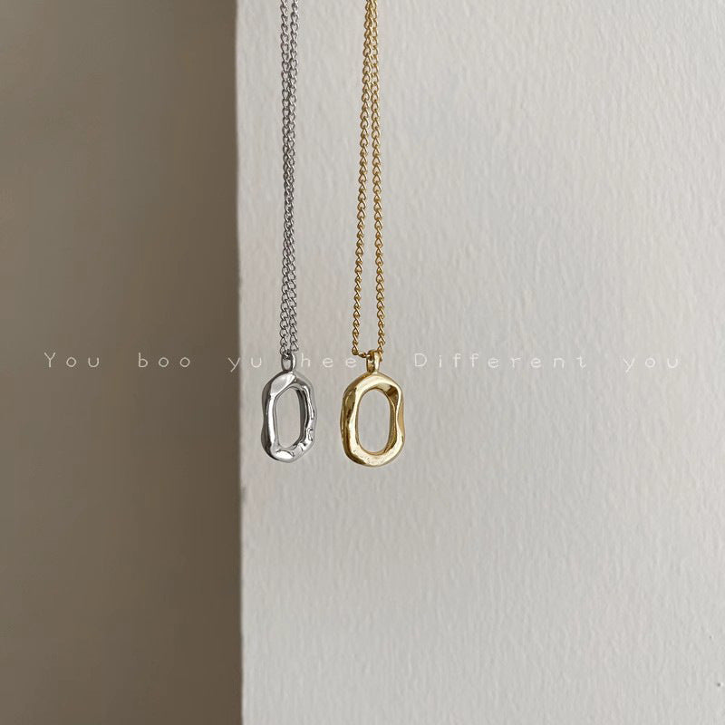 Irregular Female Affordable Luxury Fashion Sweater Chain Niche Necklaces