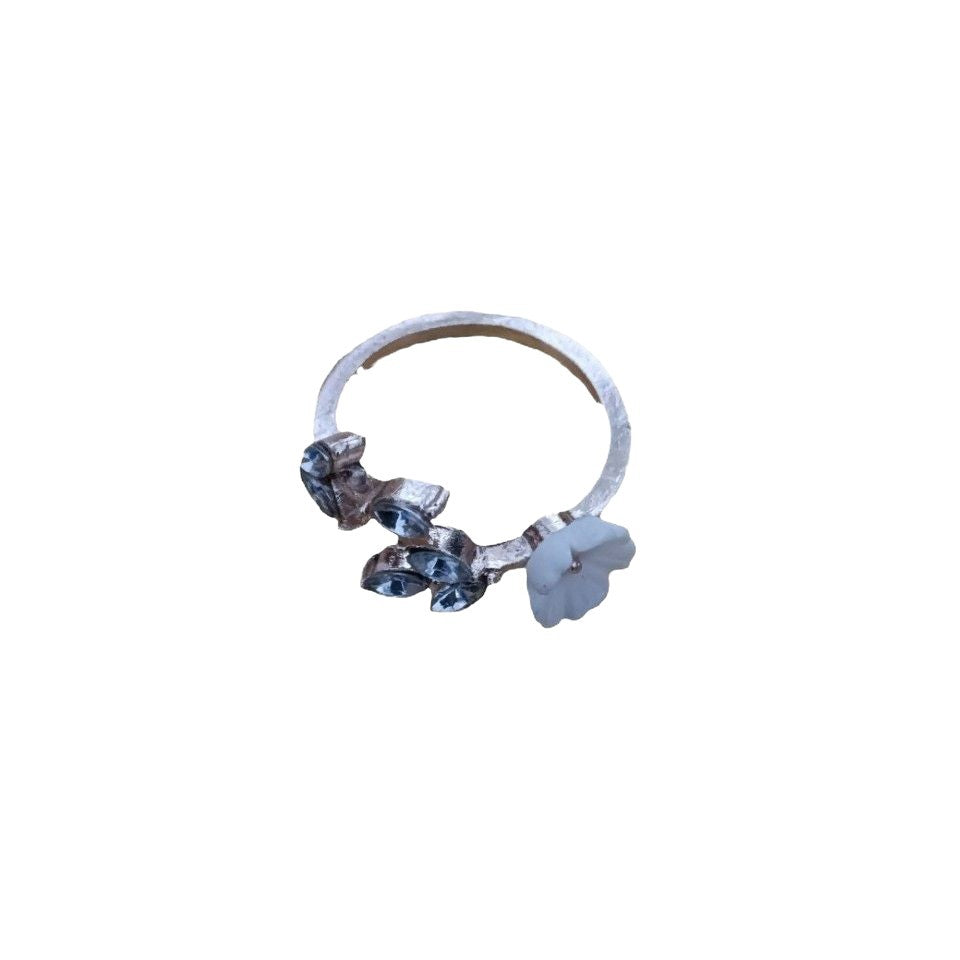 Stylish Branch Flower Open Minimalist Creative Ring
