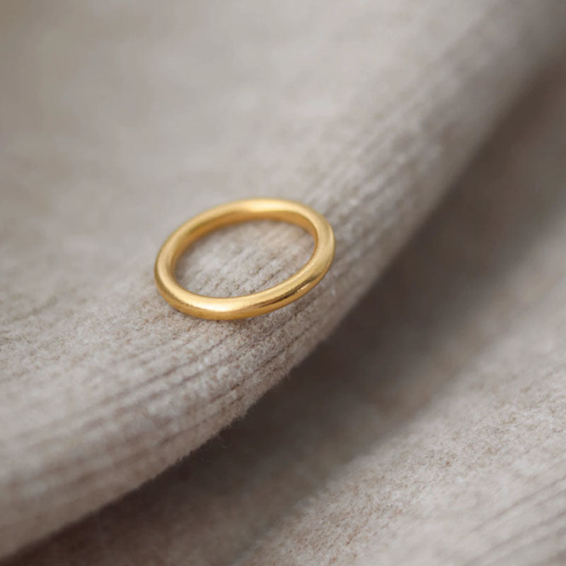 Solid Titanium Steel Female Niche High-grade Rings