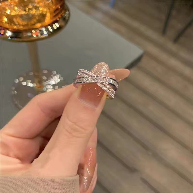 Snake Female Design Sense Personalized Opening Index Finger Light Luxury Rings