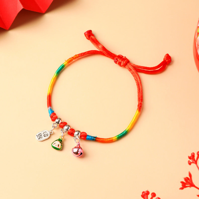 Children's Hundred Dragon Boat Festival Colorful Braided Rope Batches Of Goods Bracelets