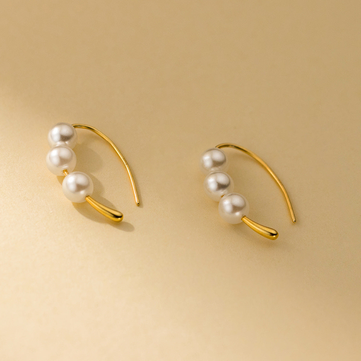 Sterling Sier Light Luxury Minority Design Earrings