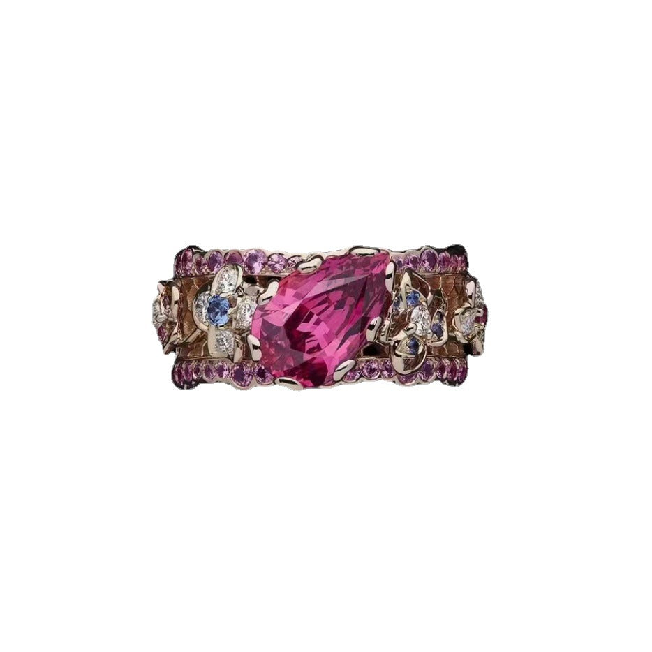 Women's Diamond High Quality Elegant French Open Ring