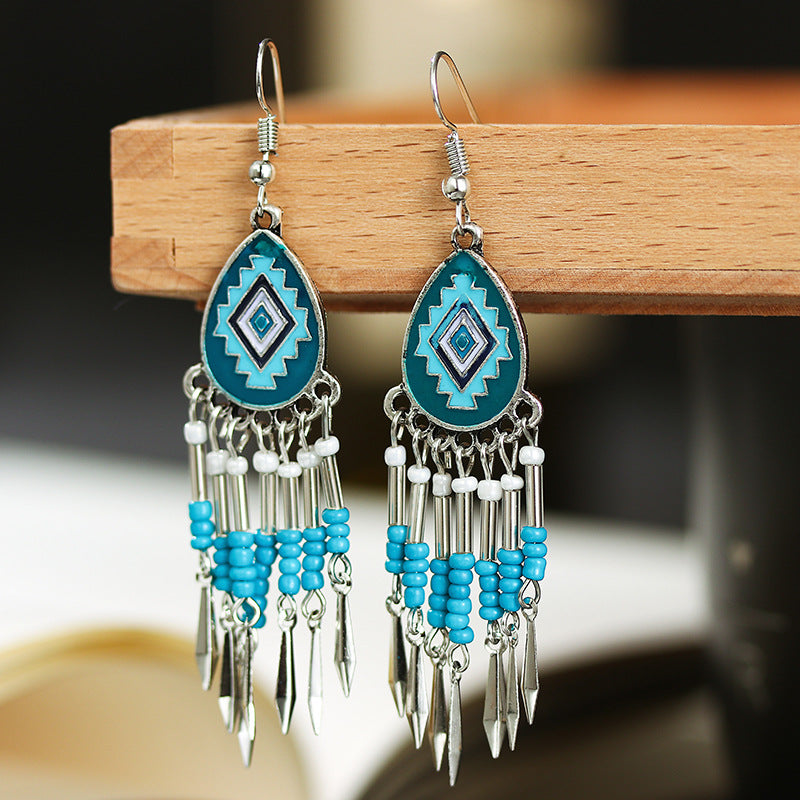 Cool New Bohemian Your Daisy Ornament Earrings