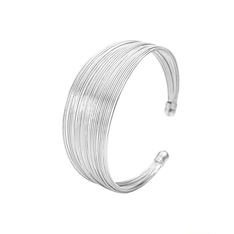Durable Charming Bridal Exaggerated Metal Punk Bracelets