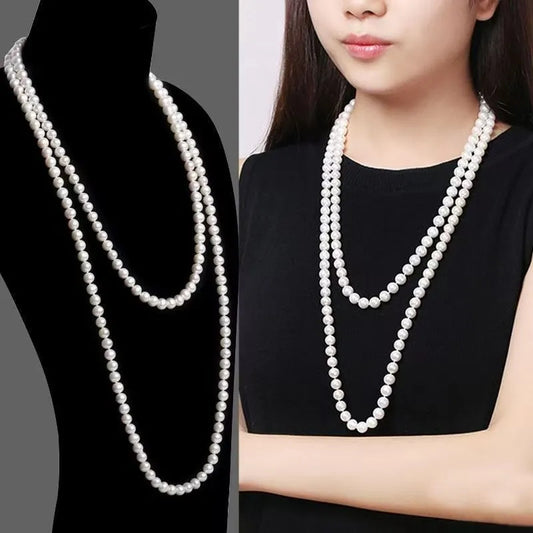 Long Cheongsam Fashion Super Cm Temperament Multiple Necklaces